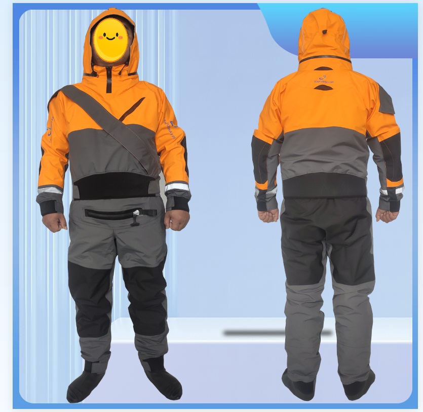 dry suit with hood